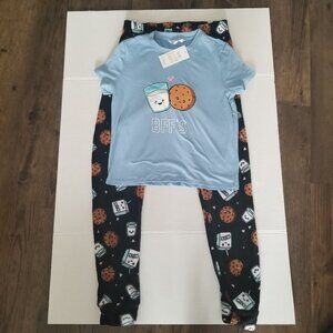 Justice Milk and Cookie BFF'S Pajama Set